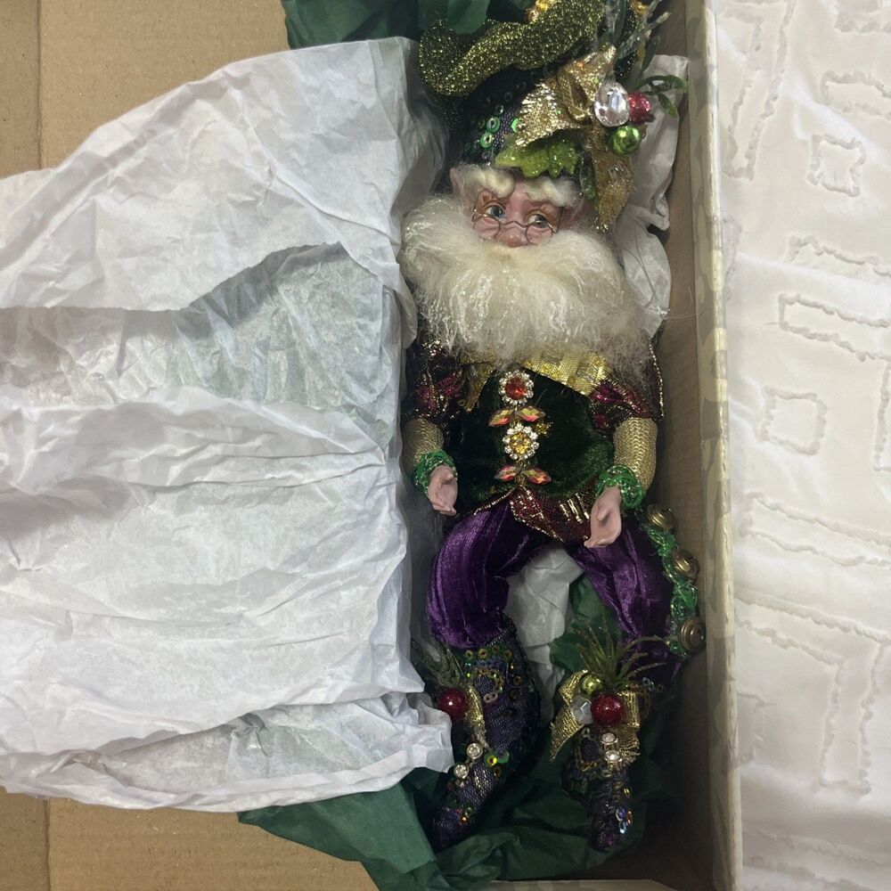 Vintage 2018 Mark Roberts Christmas Fairy of Festivities Small 51-85826 COA